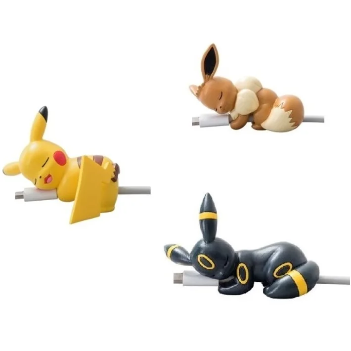 

Cute Bite Cartoon Cable Protector for iPhone XS X 8Pin Micro Type C Universal Cord Protection USB Charging Cable Winder Winding