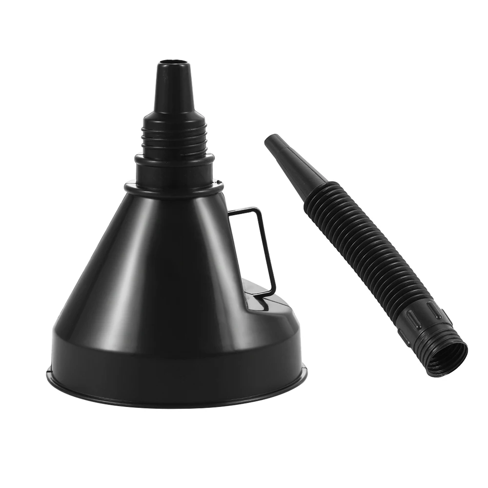 

Universal Plastic Vehicle Funnels With Soft Spout Pipe for Car Truck Motorcycle Filled Pour Oil Tool Diesel Gasoline Car Tool