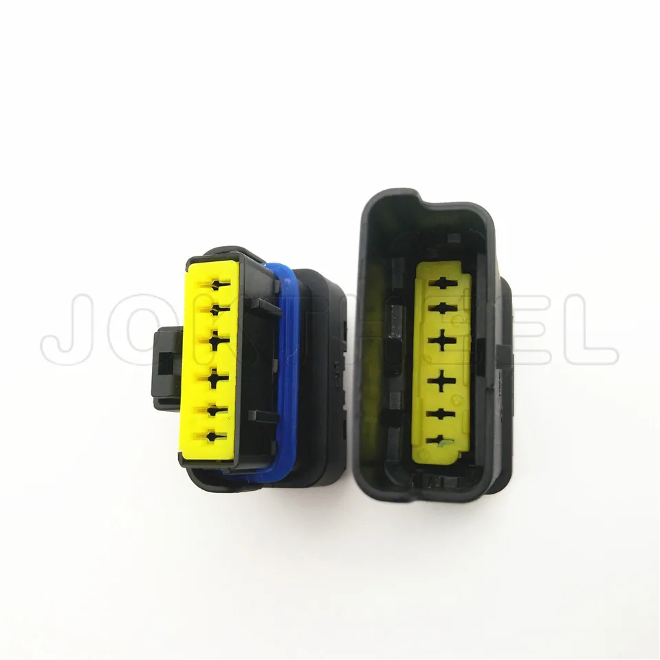 1/5/20 комплектов 211PL069S0049 211PC069S0049 FCI 6 pin way Мужской и Женский, водонепроницаемый разъем датчика Citroen peugeot дроссельной заслонки вилка насоса
