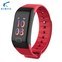Kinyo TLWT1Plus Смарт-фитнес часы браслет постоянно сна мониторинга сердечного ритма для ISO Android