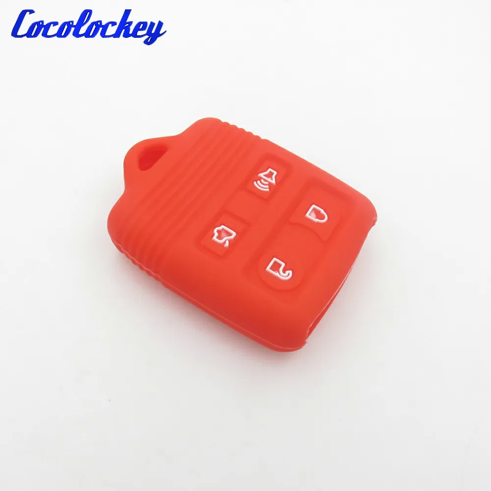 Cocolockey силиконовый чехол для автомобильного ключа Чехол резиновый брелок ключей