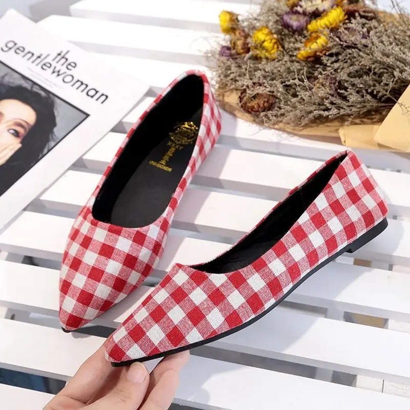 

Promotional cloth flat Shoes women's summer 2019 new fashion Luis Square kick women's shoes zapatos de mujer