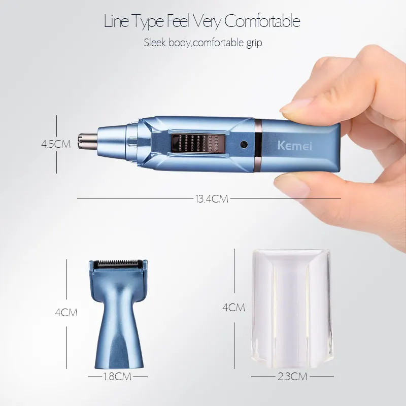 2 в 1 Электрический триммер для волос в носу триммер для волос для ушей машинка для стрижки бакенбардов перезаряжаемая портативная машинка для стрижки волос в носу для мужчин