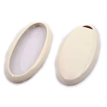 Глянцевая белая дистанционный ключ чехол для Nissan Versa, эмблемы вставки для фонаря заднего хода Juke марта Maxima Murano Примечание квест космического аппарата изгой X-Trail Xterra 370Z