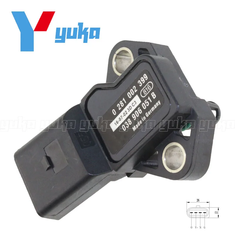 MAP Sensor Intake Air Temperature Boost Pressure Manifold Absolute