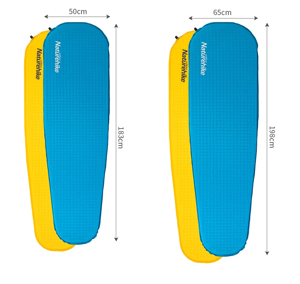 Naturehike Самонадувающийся коврик для кемпинга, походный надувной матрас, губка, коврик для путешествий