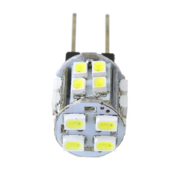 Бесплатная доставка Светодиодная лампа G4 12 В 1206 SMD 20 светодиодов Белая