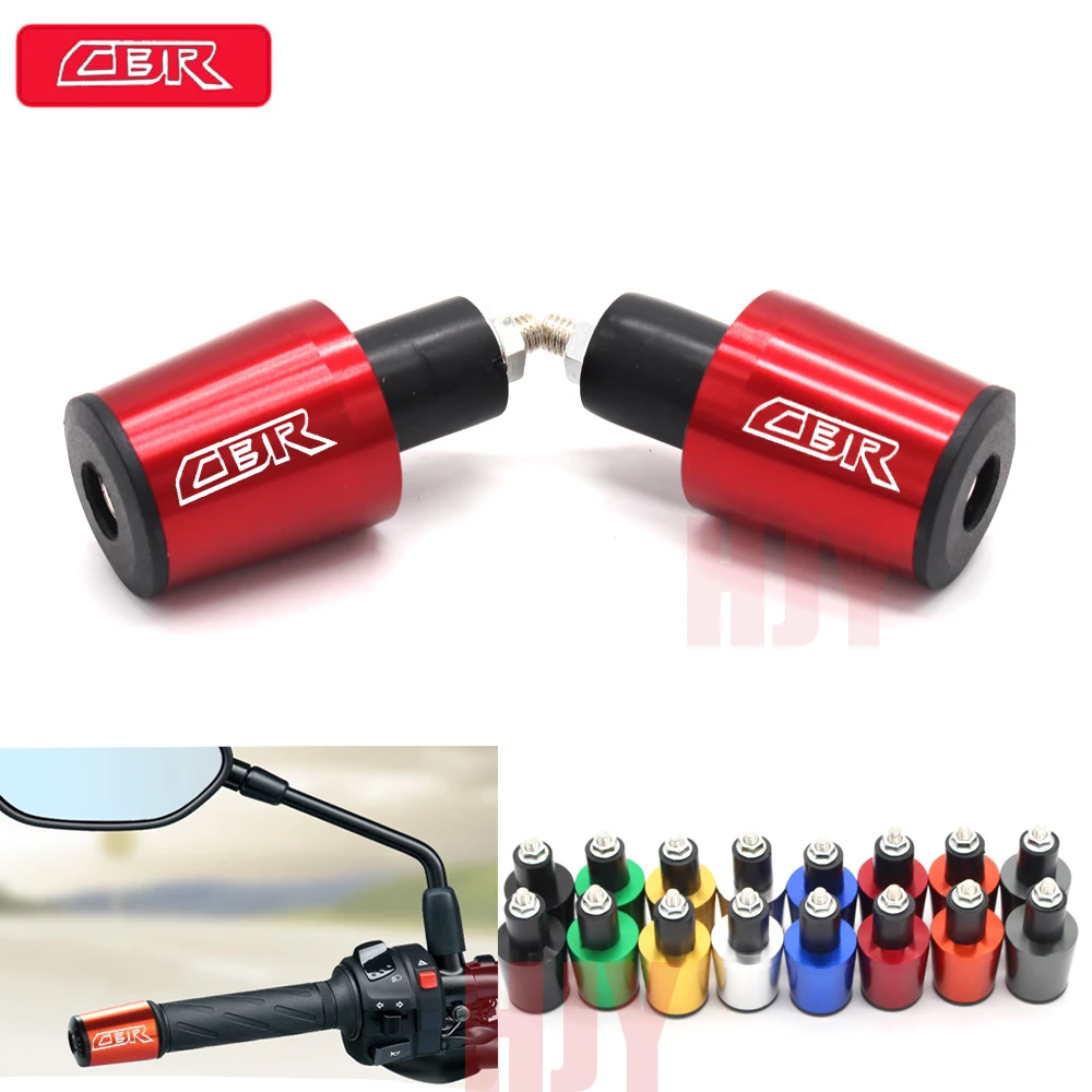 

CNC 22MM Handlebar Grips Handle Bar Cap End Plugs For HONDA CBR600RR CBR 600 RR CBR 1000RR 2007 2008 2009 2010