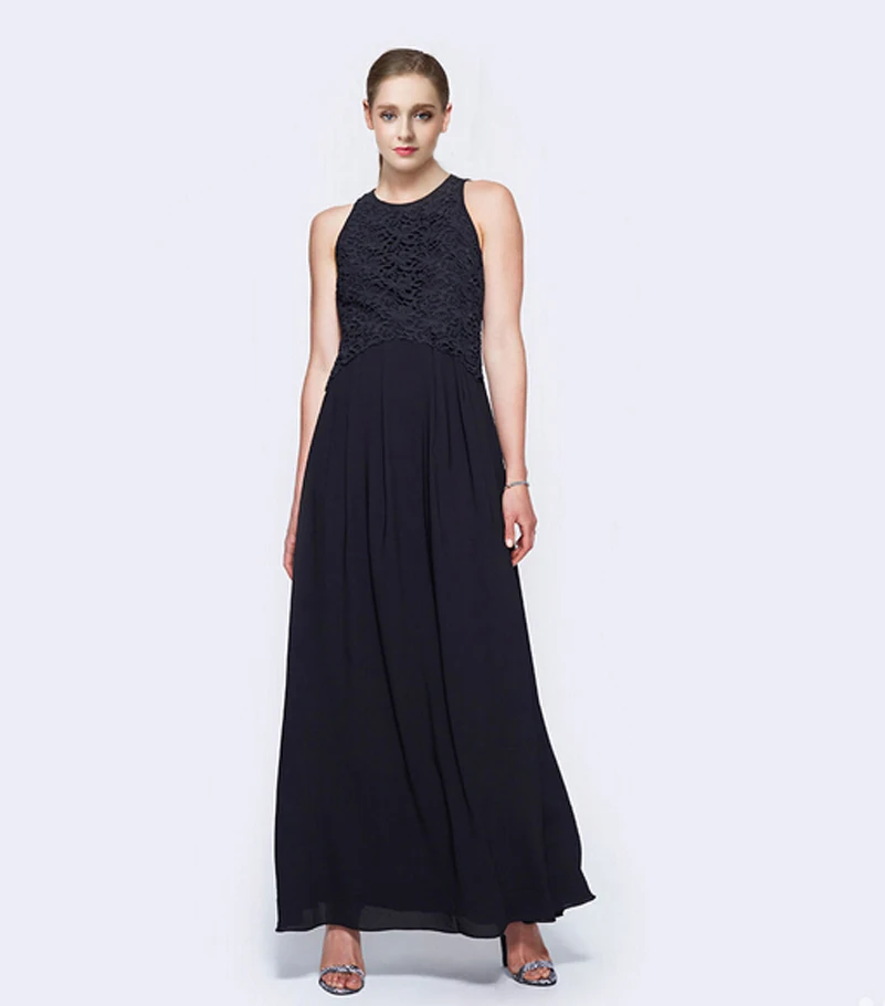 2015 Vestidos De Fiesta New Design Cheap Black Prom font b Dresses b font For Women