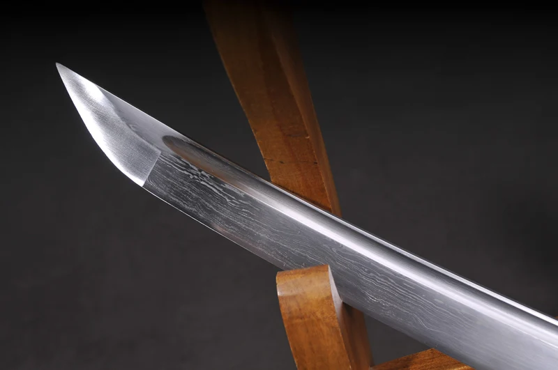 Японский дамасский меч ручной работы, складные стальные Танто мечи и SHIRASAYA, полное лезвие Тан, функциональный настоящий Катана