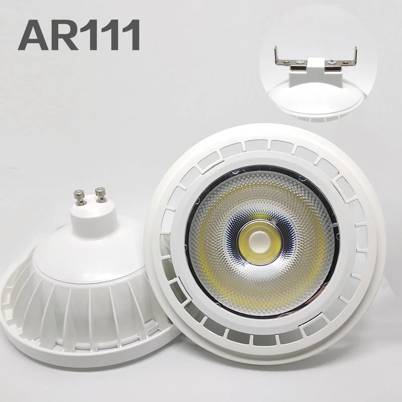 High Quality Ultra Bright AR111 20W COB LED Spotlight AR111 QR111 G53 LED Bulb light Dimmable led lamp AC 220V outdoor christmas spotlights