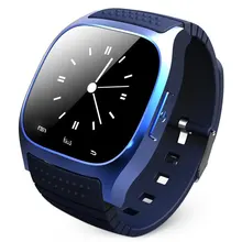 Montre Bluetooth Smart Uhr M26 smartwatch mit Led-anzeige Barometer Alitmeter Schrittzähler für Android IOS XiaoMi Telefon