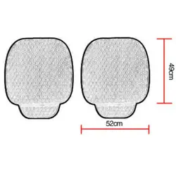 Нескользящая одинарная крышка сиденья водостойкая ПЭТ переднее сиденье покрывало для автомобильного сиденья протектор-универсальный