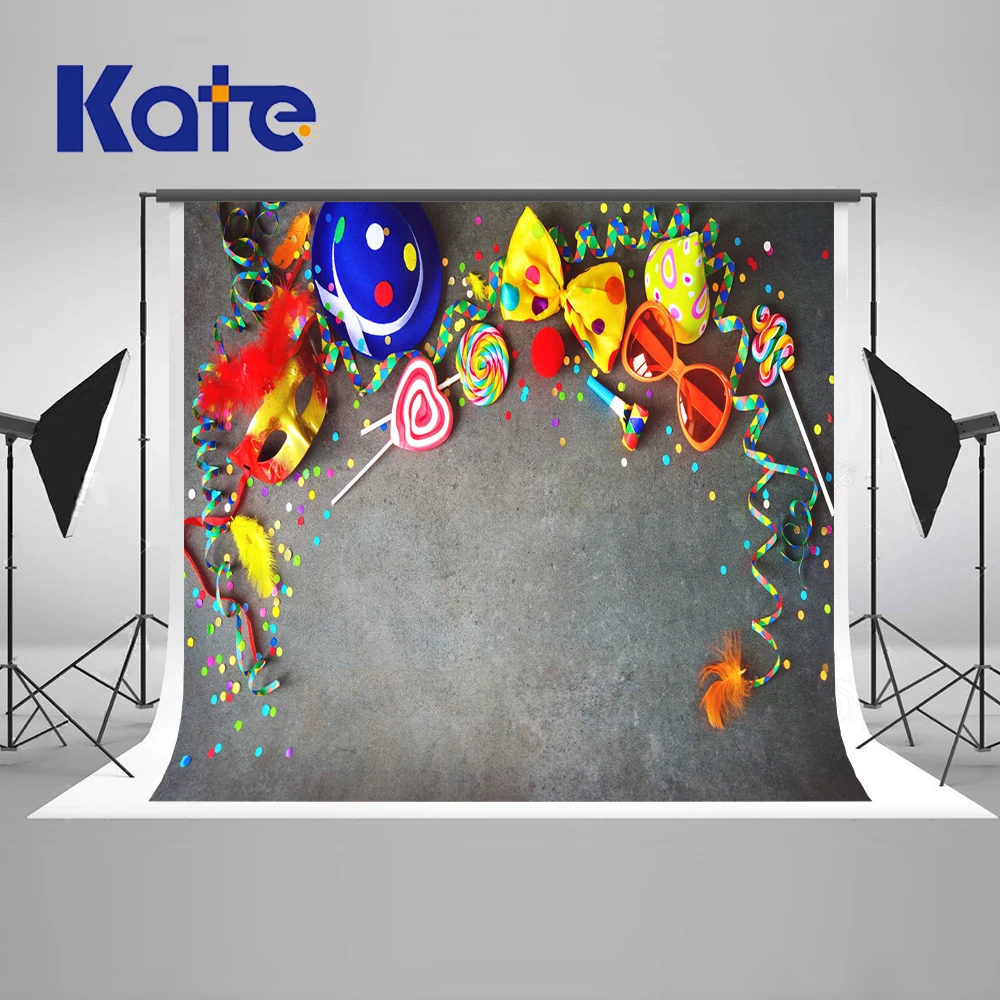 

Kate Happy Purim Photography Background Magic Candy Mask Photography Backdrops Backgrounds For Photo Baby Shower Studio Backdrop