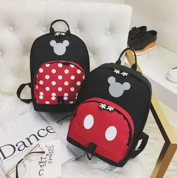 

Hot Fashion Kids Cartoon Mickey Schoolbag Kids Baby Bags Backpack For Children Girls Boys Kindergarten Backpacks