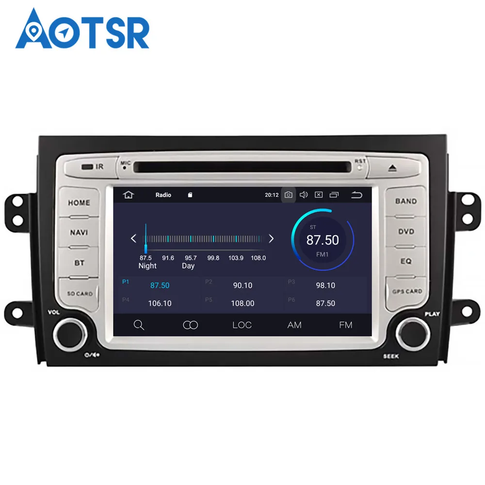 Android 9,0 8 ядерный 4GB+ 64GCar DVD CD плеер gps Navi для SUZUKI SX4 2006-2013 мультимедийная система 2 din радио авто радио стерео
