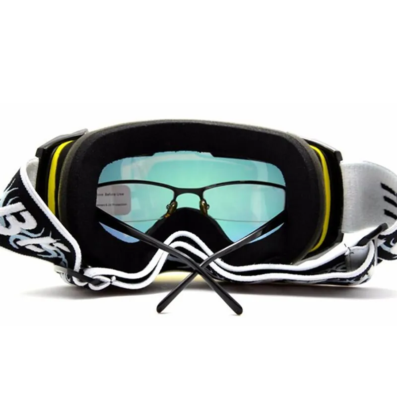 Anti-niebla doble esquí snowboard Gafas de deporte de invierno nieve fotosensibles UV400 grande esférico Gafas ciclismo Gafas Esqui esquí Gafas