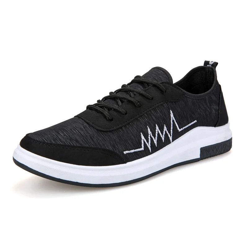 

Men's Vulcanize Shoes Men Spring Autumn Top Fashion Sneakers Lace-up High Style Solid Colors Man Shoes loafers canvas shoes