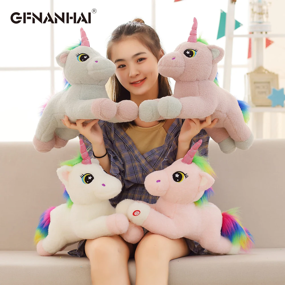 1pc 50cm Creative Led Light Luminous Unicorn Plush Toy Stuffed Dolls Kawaii Soft Animal Unicorn for Children Kids Christmas Gift 1pc 50cm Creative Led Light Luminous Unicorn Plush Toy Stuffed Dolls Kawaii Soft Animal Unicorn for Children Kids Christmas Gift