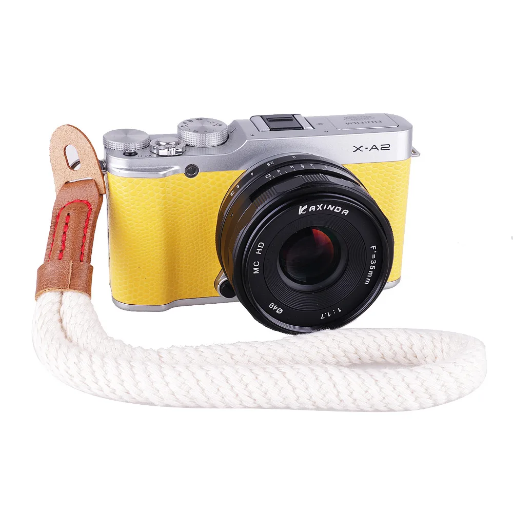New fashion cotton Camera hand strap for SLR camera white free shipping
