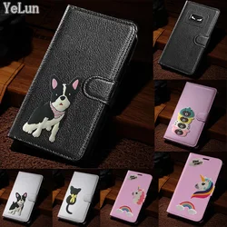 На Алиэкспресс купить чехол для смартфона yelun for blackview a30 a20 cover angry eyes bulldog unicorn business style flip leather wallet funda card slots phone case