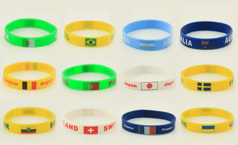 2018 Russia World Cup Football Fans Bracelet (37)