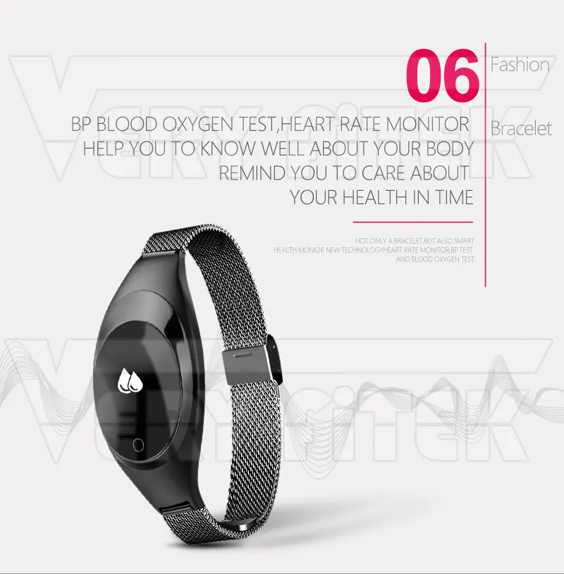 VERYFiTEK V18 Smart Wristband Blood Oxygen Fitness Watch Heart Rate Blood Pressure Oxygen Monitor Bracelet for xaomi pk fitbits (7)