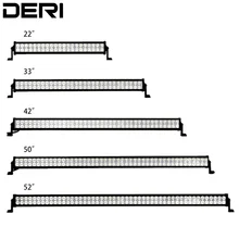 52 50 42 32 22 дюймов 300 Вт 288/240/180/120 Вт двухрядный прямой светодиодный светильник бар машина грузовик внедорожных Беспроводной дистанционного Управление монтажный комплект