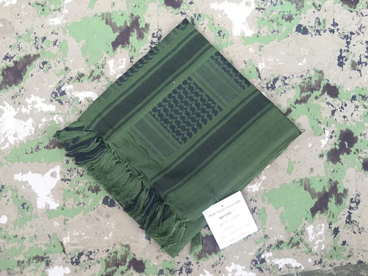 100% хлопок Арабская Куфия шема шарф военные тактические шарфы утолщенные хиджаб