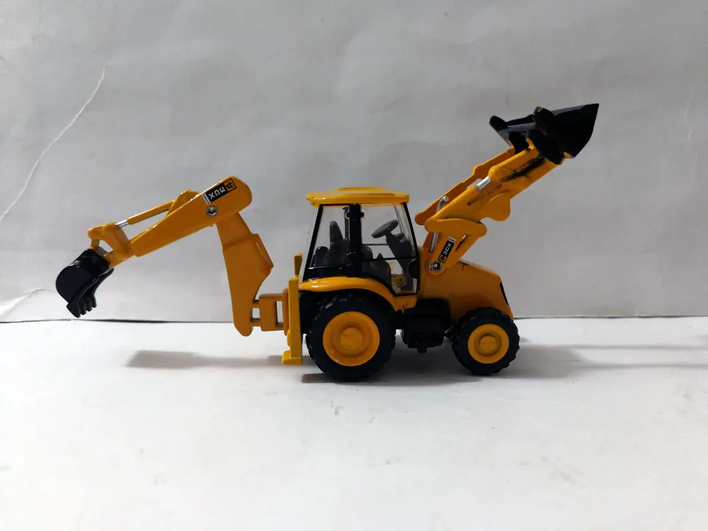 1:87 JCB3CX 4T Backhoe игрушка погрузчик|backhoe loader toy|loader toybackhoe toys |
