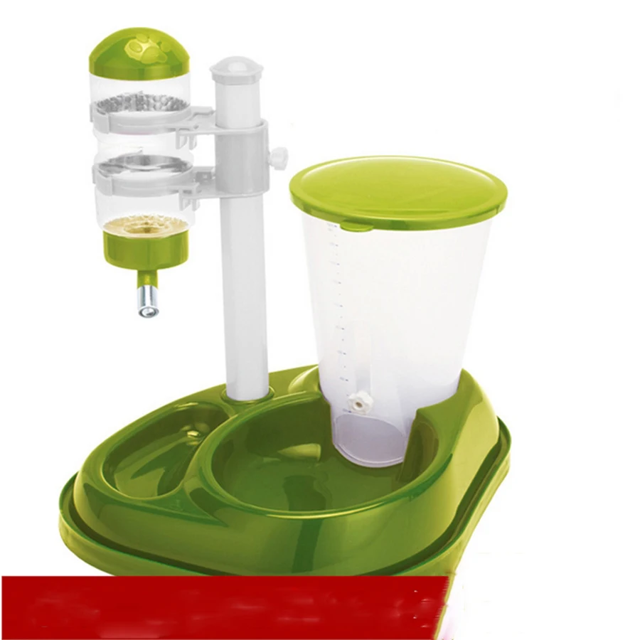 

Automatic Pet Water Dispenser dual port Dog Drinking Plastic Bowl Puppy Fountain Cats Bebedero Gato Pets Accessories 6d0198