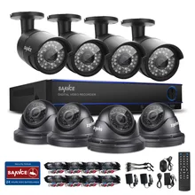 SANNCE 1080N 16CH DVR Video 1200TVL IR Day Night Home Surveillance Camera System