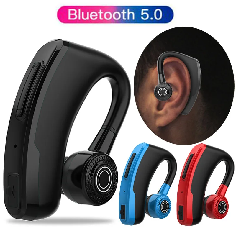 

Fast Charging Handsfree Wireless Bluetooth 5.0 Earphones Noise Control Business Wireless Bluetooth Headset for Driver Sports