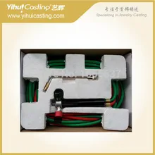 Золотая Сварочная горелка с сапфирами, ювелирное украшение в Форме Факела комплект, стоматологическое оборудование, наборы для ремонта ювелирных изделий, маленькая Ювелирная горелка