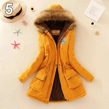 Women Candy Color Winter Thick Jacket Coat Warm Faux Fur Hooded Outwear Causal Long Sleeve Coat Plus Size