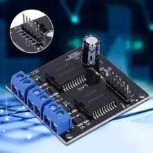 1pc 4 Channels Stepper Motor Driver Interface Board 5A 6.5-24V Motor Driver Module for Robot Smart Car Motor Driver Board цена 1pc 4 Channels Stepper Motor Driver Interface Board 5A 6.5-24V Motor Driver Module for Robot Smart Car Motor Driver Board цены онлайн