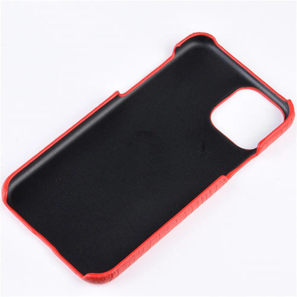 Для Apple iPhone 11 Pro чехол Max из крокодиловой кожи PU кожаный жесткий для 11Pro iPhone11 чехлы
