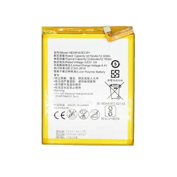 

10pcs /lot 3340mAh Replacement Battery HB386483ECW For Huawei honor 6X G9 plus Maimang 5 MLA-AL00 MLA-AL10 G9Plus Batteries