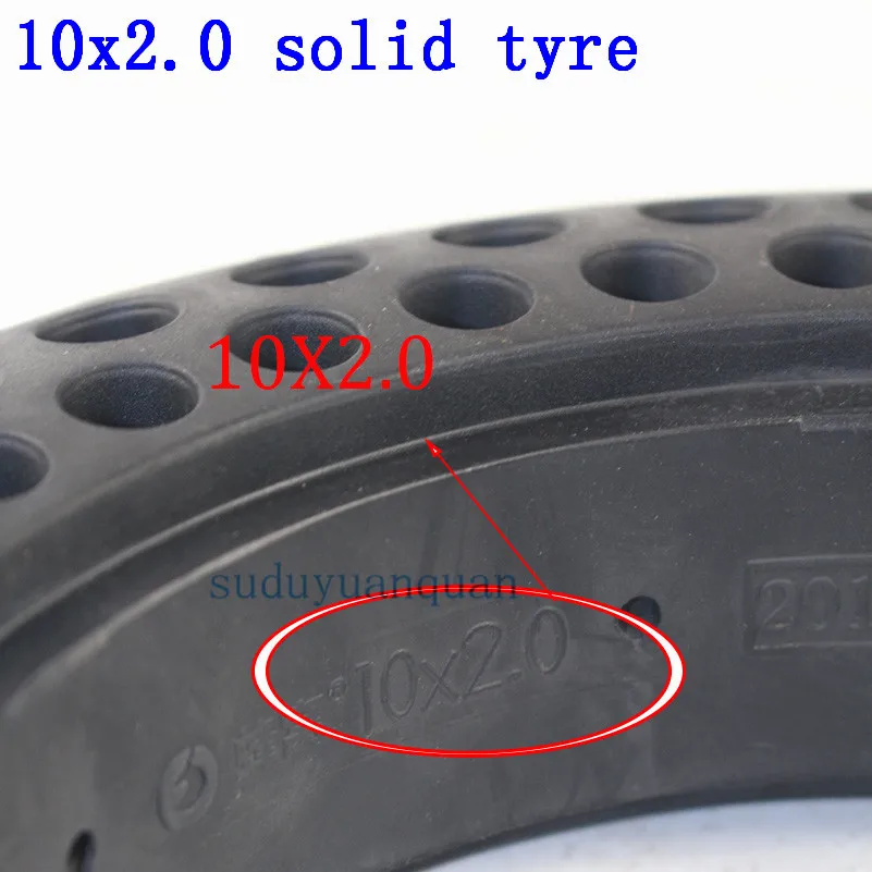 US $28.37 10 Noninflatable tyre 10x20 honeycomb soild wheel tyre solid tire diy for 10x2 2125 225 10x250 wheel Electric scooter