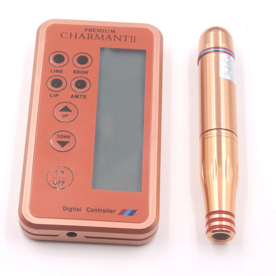 

pcs new design digital charmant Permanent Makeup Machine Eyebrow Makeup Kits Lips Rotary Swiss Motor Tattoo Machine Kit