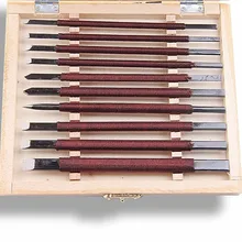 10 шт. дятел сухие ручные инструменты для резьбы по камню чип деталь набор стамесок инструмент для ножей камень резная печать инструменты