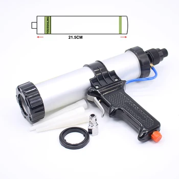

YOUSAILING Quality 310ml Pneumatic Caulking Gun Glass Glue Gun Air Rubber Gun Tool