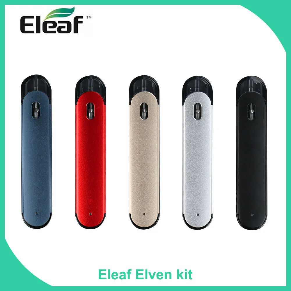 

Original Eleaf Elven Pod System Kit Built in 360mAh Battery 1.6ml Capacity Cartridge Electronic Cigarette