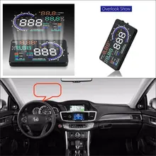 

Car HUD Head Up Display For Honda Accord/Inspire/Spirior Car Head-up Display Digital Virsual Display Projector Electronic HUD