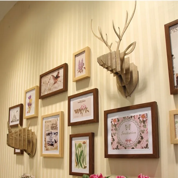 Compra cabeza de animal decoración de la pared online al ...