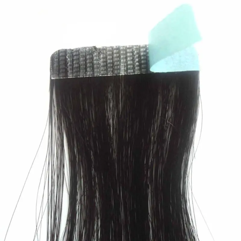 5 Sheets 60pcs Hair Tape Adhesive Glue 4cm*0.8cm Double Side Tape Waterproof For Lace Wig Hair Extension Tool