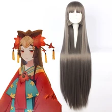 Игра Onmyoji косплей парик Guinv Hongye косплей парик термостойкий синтетический парик на Хэллоуин Карнавал вечерние женские косплей парик