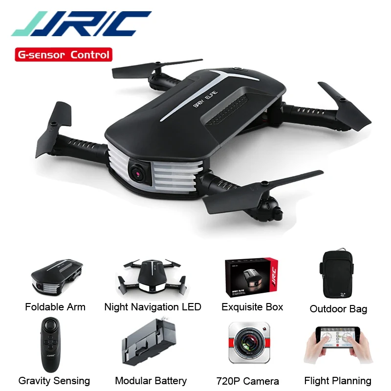 

JJRC H37 Mini Baby Selfie 720P WIFI FPV Altitude Hold Headless Mode G-sensor 4CH 6-Axis Gyro Dron Foldable RC Drone VS XS809HW