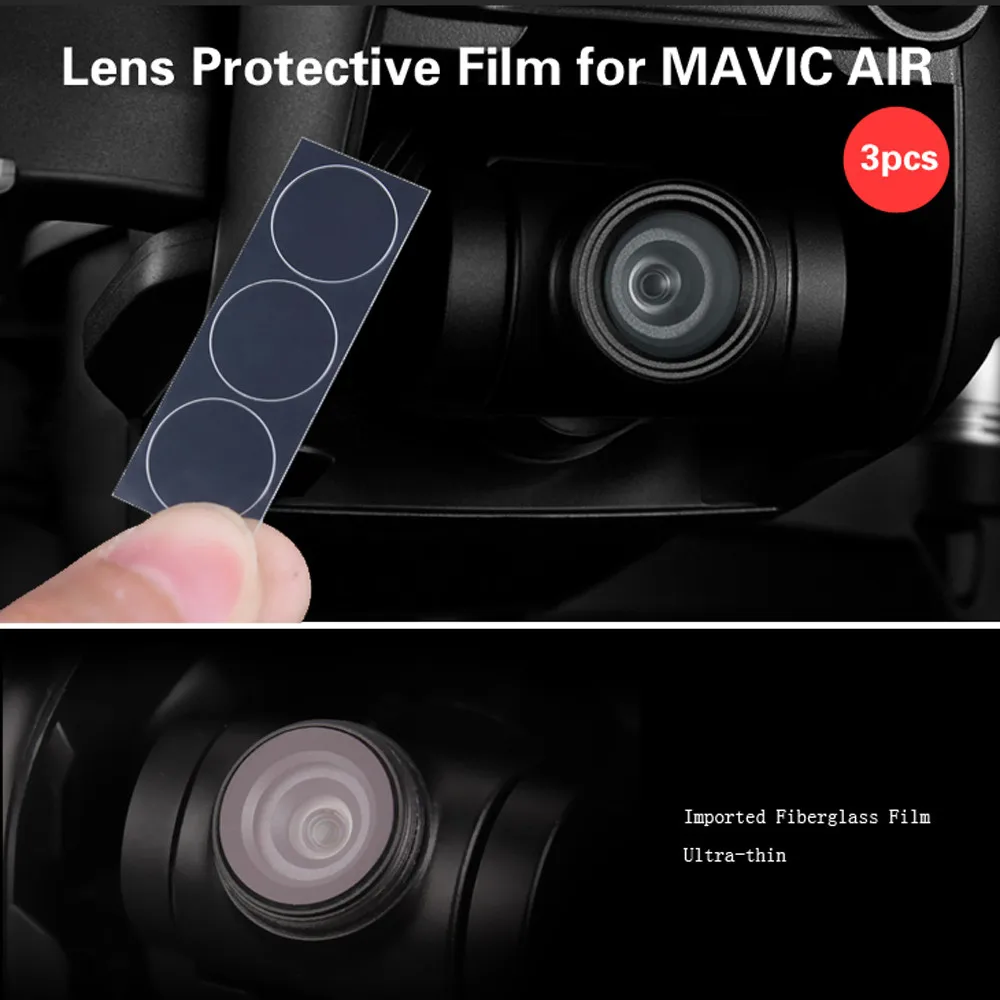

Glass Lens Remote Control Glass Film Protective Film Set For DJI Mavic AIR Drone 20J Drop Shipping
