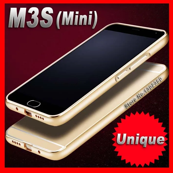 Чехол для Meizu m3s, чехол m3s mini, задняя крышка, алюминиевый роскошный металлический каркас, акриловый чехол для Meizu m 3 s, тонкий